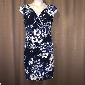 Ralph Lauren knit dress. Gathered waist sz 10